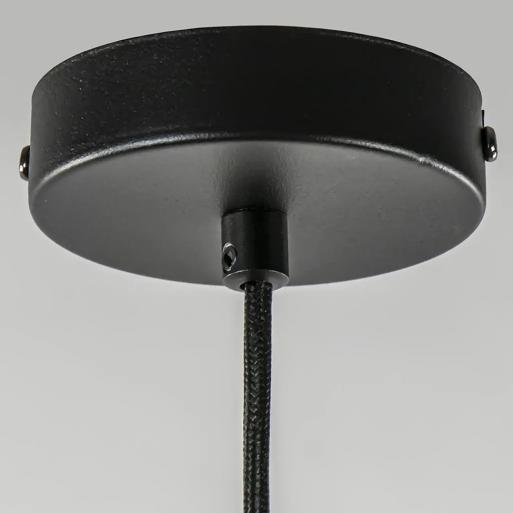 Straluma Kleine hanglamp rond mat zwart> Woonkamerlampen|Halverlichting