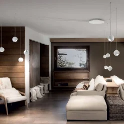 Straluma Kleine Italiaanse design hanglamp LED bol Spider wit><noscript><img width=