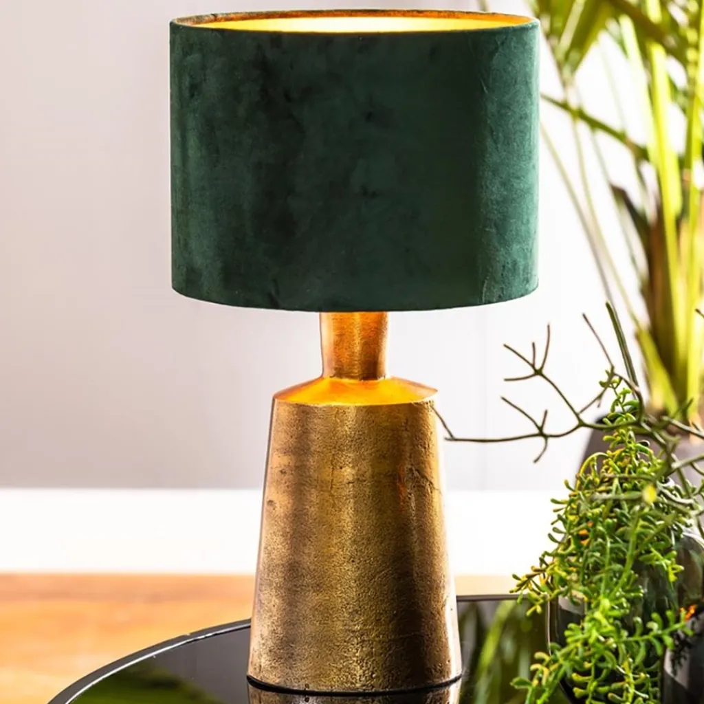 Straluma Kleine lampvoet Baloe antiek brons excl kap> Lampenvoeten|Light and Living