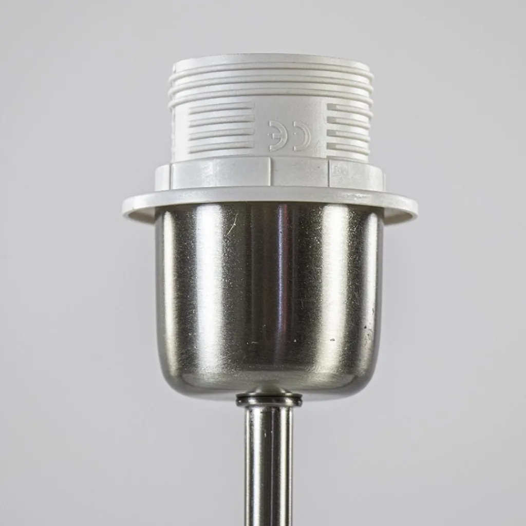 Straluma Kleine lampvoet Houston nikkel exclusief kap> Tafellampen|Light and Living