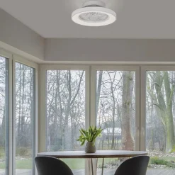 Straluma Kleine plafondventilator wit inclusief LED><noscript><img width=