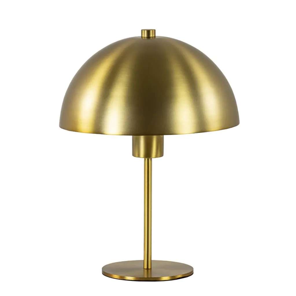 Straluma Kleine retro tafellamp Merel antiek brass> Tafellampen|Light and Living