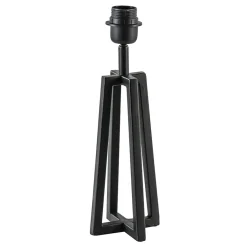 Straluma Kleine tafellamp Miley mat zwart exclusief kap> Lampenvoeten|Light and Living