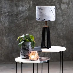 Straluma Kleine tafellamp Miley mat zwart exclusief kap><noscript><img width=