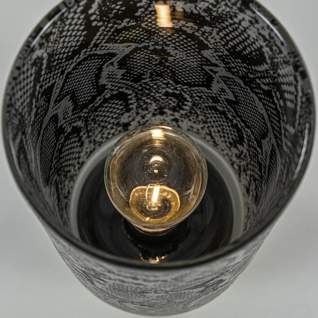 Straluma Kleine tafellamp Snake Light and Living grijs met goud> Tafellampen|Light and Living