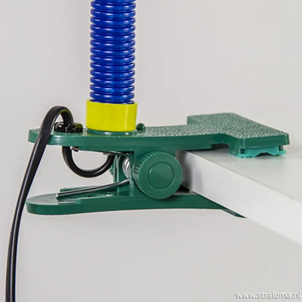 Straluma Klemlamp kinderkamer rood/blauw/groen> Kinderlampen|Bureaulampen
