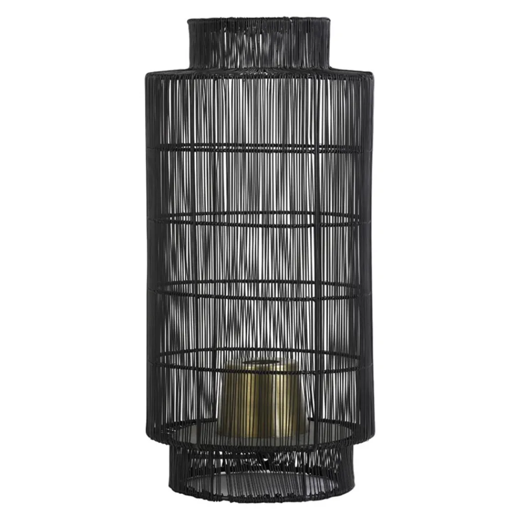 Straluma L&L tafellamp Gruaro zwart draad> Draadlampen|Light and Living