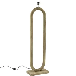 Straluma Lampvoet / vloerlamp Paceco hout naturel> Vloerlampen|Lampenvoeten