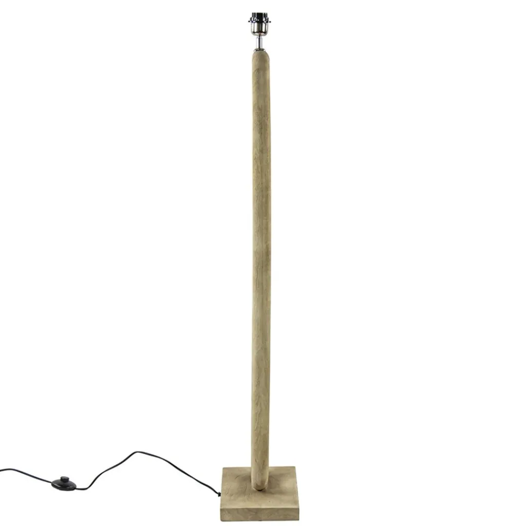 Straluma Lampvoet / vloerlamp Paceco hout naturel> Vloerlampen|Lampenvoeten