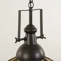 Straluma Landelijk hanglamp Djem hout/zink><noscript><img width=