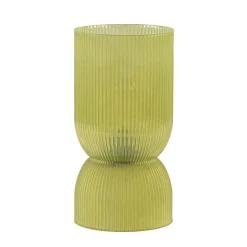 Straluma Landelijke Light and Living tafellamp olijfgroen op batterijen Phoebe> Tafellampen|Light and Living