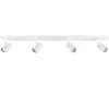 Straluma Langwerpige 4-lichts opbouwspot mat wit GU10> Opbouwspots|Halverlichting
