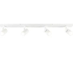 Straluma Langwerpige 4-lichts opbouwspot mat wit GU10> Opbouwspots|Halverlichting