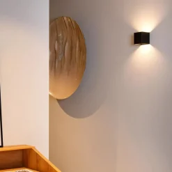 Straluma LED buitenlamp oplaadbaar zwart vierkant><noscript><img width=