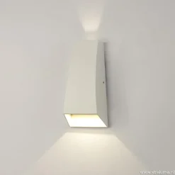 Straluma LED buitenlamp up+down wit aluminium IP54><noscript><img width=