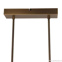 Straluma LED hanglamp brons inclusief dimmer><noscript><img width=