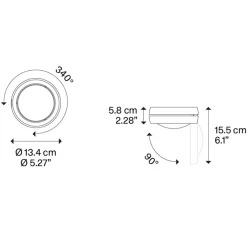 Straluma LED plafondspot Nautilus chroom verstelbaar> Plafondlampen|Opbouwspots