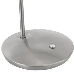 Straluma LED tafellamp staal met wit glas inclusief dimmer><noscript><img width=