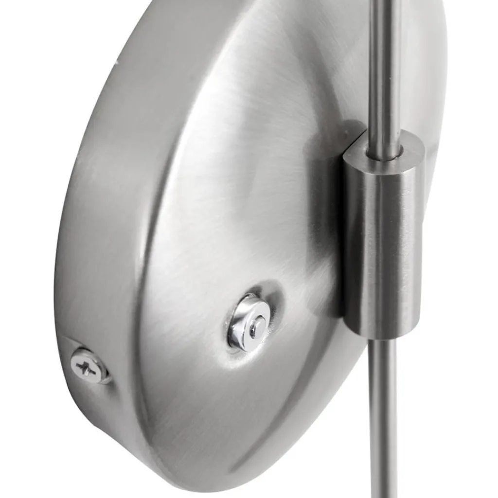 Straluma LED wandlamp staal met glas inclusief snoer> Wandlampen|LED Wandlampen