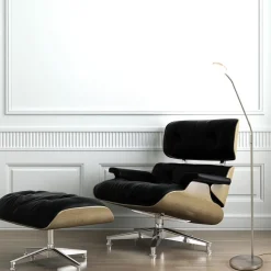 Straluma Leeslamp Denia Flex nikkel dim-to-warm><noscript><img width=