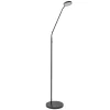 Straluma Leeslamp Denia Flex zwart dim-to-warm> Vloerlampen|Leeslampen