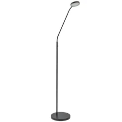 Straluma Leeslamp Denia Flex zwart dim-to-warm> Vloerlampen|Leeslampen