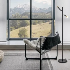 Straluma Leeslamp Flute 2l zwart dim-to-warm><noscript><img width=