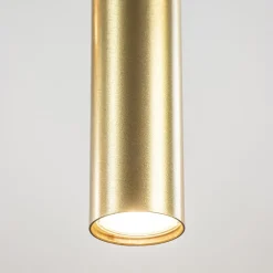 Straluma 3-Lichts hanglamp cilinders mat zwart met goud rond><noscript><img width=