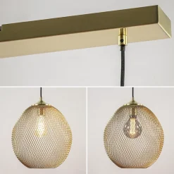 Straluma 3-Lichts hanglamp Moroc goud Light and Living><noscript><img width=