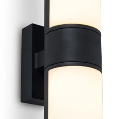 Straluma 2-Lichts LED buitenlamp verstelbaar zwart aluminium><noscript><img width=