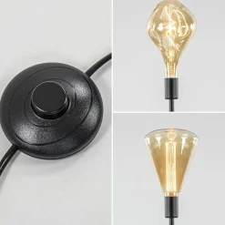 Straluma 3-Lichts moderne vloerlamp mat zwart exclusief lichtbron><noscript><img width=