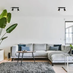 Straluma 2-Lichts opbouwspot GU10 mat zwart><noscript><img width=