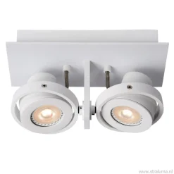 Straluma 2-Lichts opbouwspot wit dim to warm LED> Plafondlampen|Opbouwspots