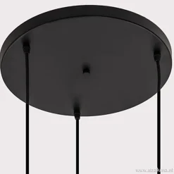 Straluma 3-Lichts videlamp smoke glas met zwart><noscript><img width=