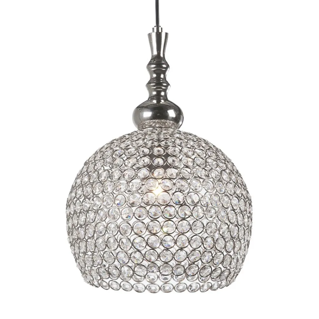 Straluma Light & Living hanglamp kristal Elmi> Light and Living|Woonkamerlampen