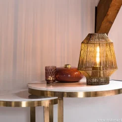 Straluma Light & Living tafellamp Vitora antiek brons><noscript><img width=