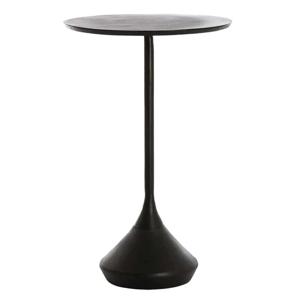 Straluma Light and Living bijzettafel Dimphy antiek zwart> Light and Living|Bijzettafels