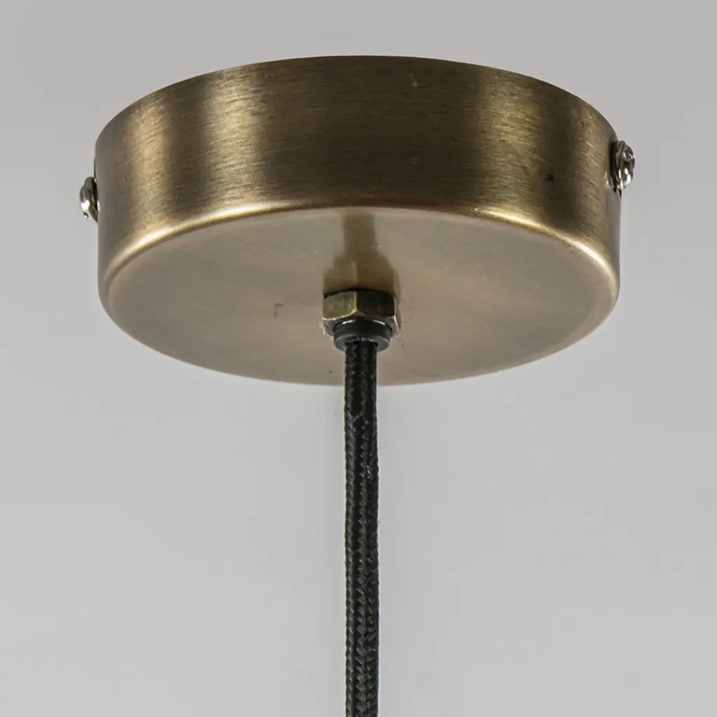 Straluma Light and Living hanglamp Finou klein antiek brons> Hanglampen|Light and Living