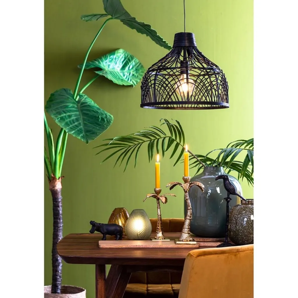 Straluma Light and Living hanglamp Pocita zwart> Light and Living|Eetkamerverlichting