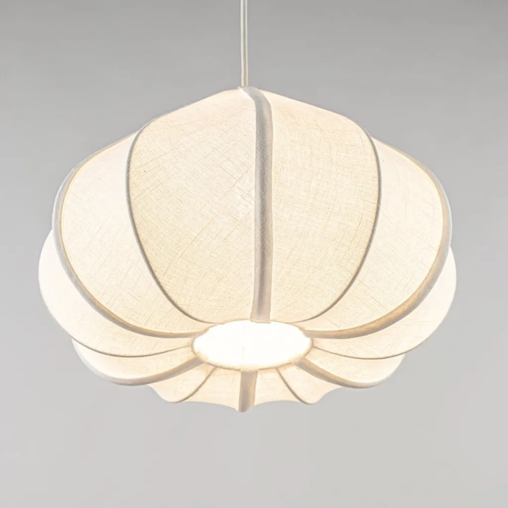 Straluma Light and Living hanglamp Zubeda crème> Eettafellampen|Light and Living