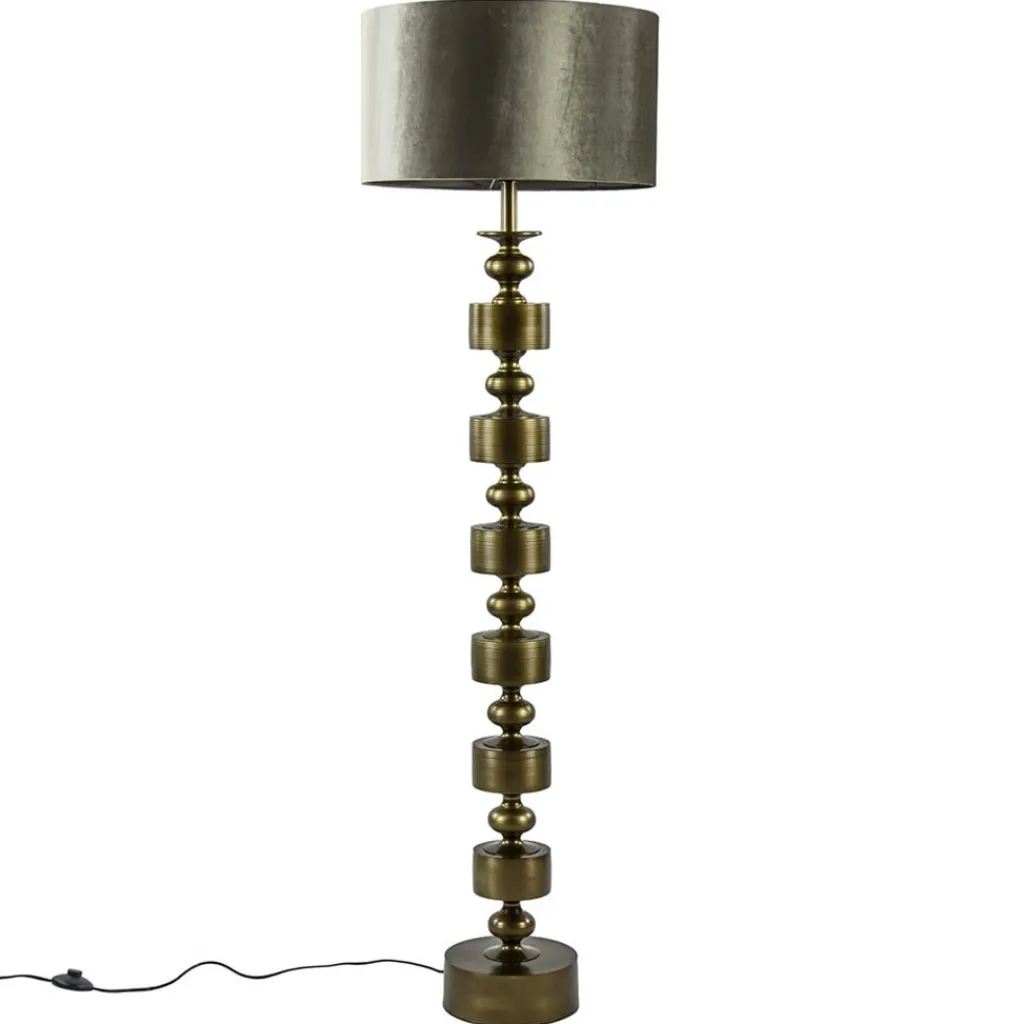 Straluma Light and Living lampvoet / vloerlamp Gody antiek brons> Lampenvoeten|Light and Living