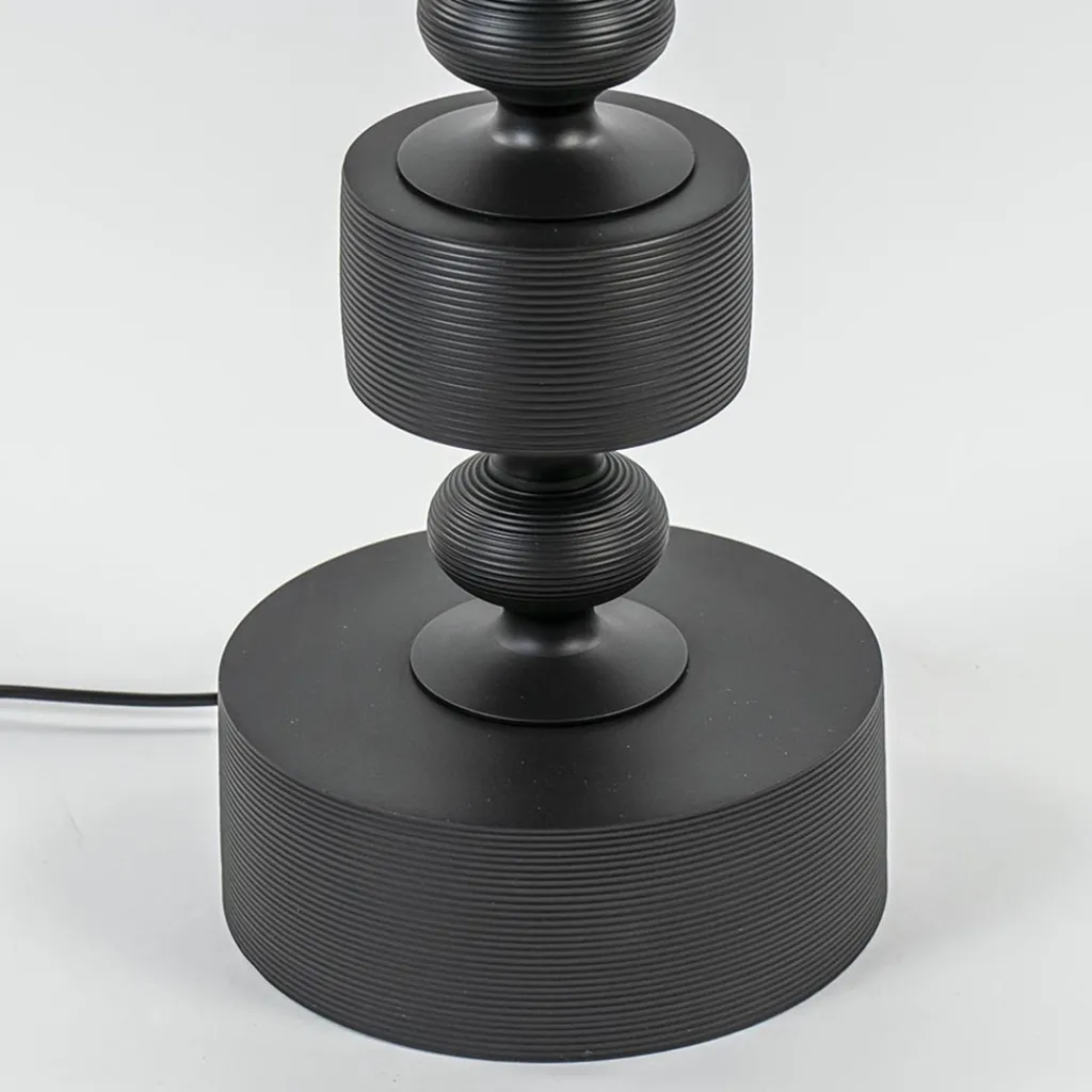 Straluma Light and Living lampvoet Gody mat zwart> Vloerlampen|Lampenvoeten