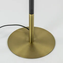 Straluma Light and Living lampvoet Rodrigo zwart/antiek brons> Vloerlampen|Lampenvoeten