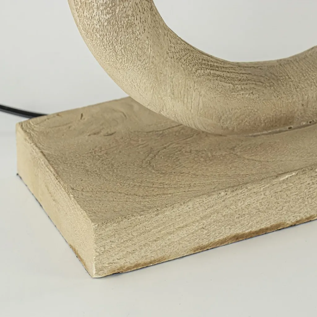 Straluma Light and Living lampvoet Paceco hout naturel> Lampenvoeten|Light and Living