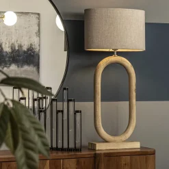 Straluma Light and Living lampvoet Paceco hout naturel><noscript><img width=