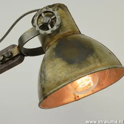 Straluma Light Living bureaulamp Ekerd hout-staal><noscript><img width=