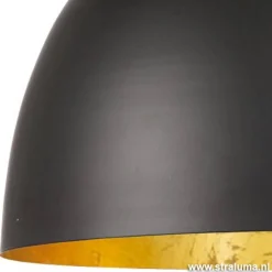 Straluma Light Living Hanglamp Kylie zwart/goud><noscript><img width=