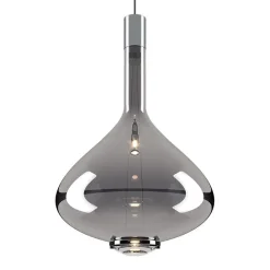 Straluma Luxe design hanglamp Sky-Fall chroom glas inclusief LED> Hanglampen|Pendel Lampen