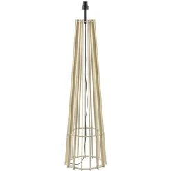 Straluma Luxe lampvoet naturel hout exclusief kap> Vloerlampen|Lampenvoeten