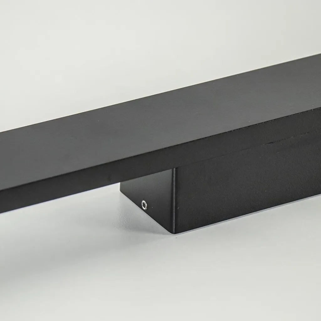 Straluma Mat zwarte buitenlamp inclusief LED> Wandlampen|Buitenlampen